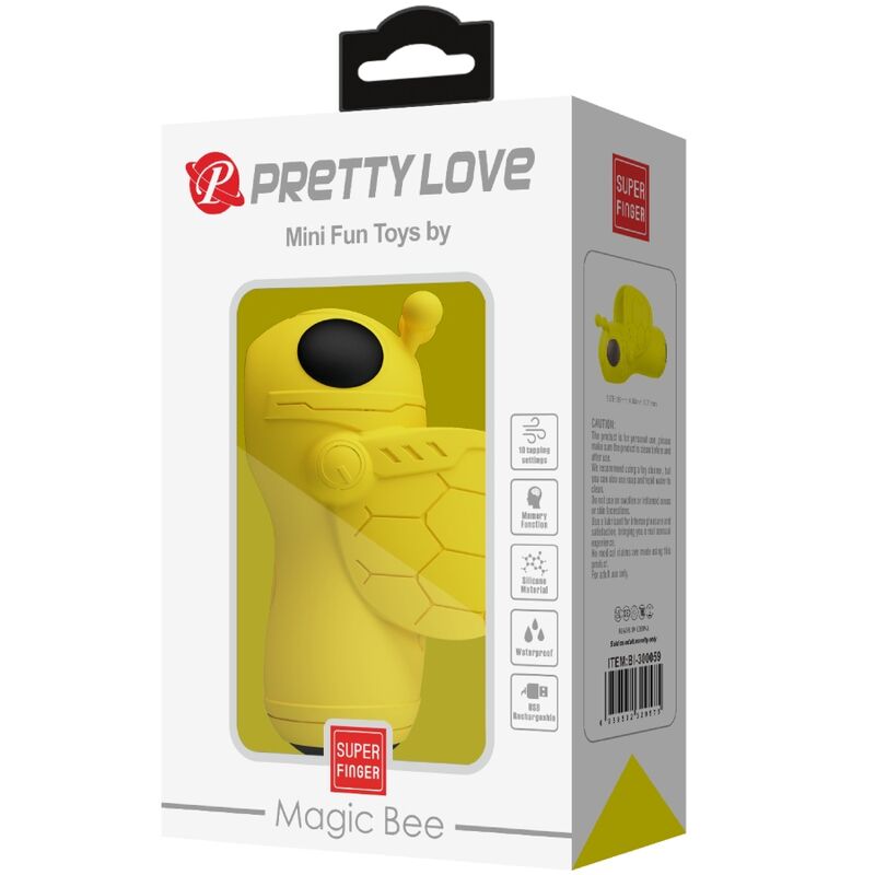 PRETTY LOVE - MINI FUN TOYS BY MAGIC BEE VIBRATOR &amp; TAPPING