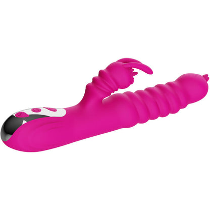 ARMONY - DOUBLE TONGUE RABBIT MULTIFUNCTION VIBRATOR WITH HEAT EFFECT FUCHSIA