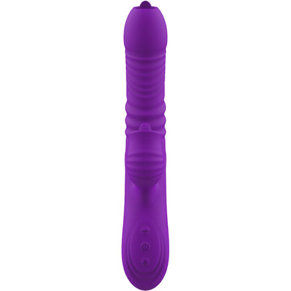 ARMONY - FULLY GSPOT VIBRATOR RABBIT WITH STIMULATING TONGUE VIOLET HEAT EFFECT