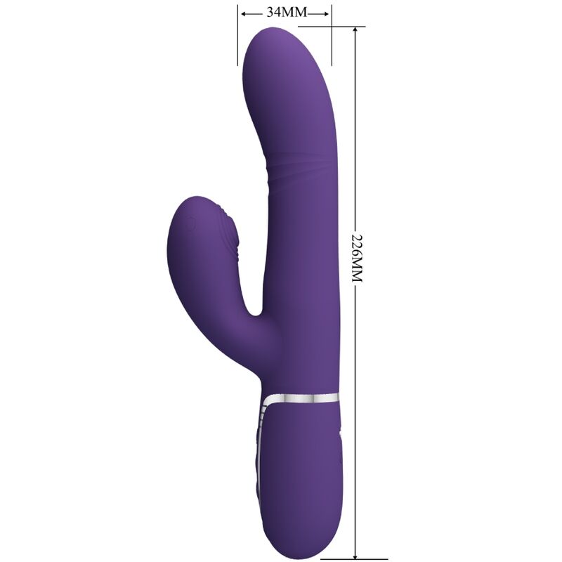 PRETTY LOVE - PURPLE MULTIFUNCTION G-SPOT VIBRATOR