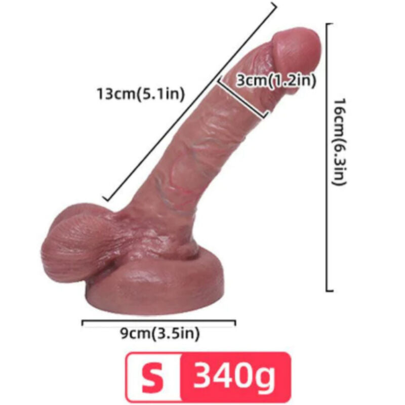 ARMONY - REALISTIC LIQUID SILICONE DILDO 13 CM