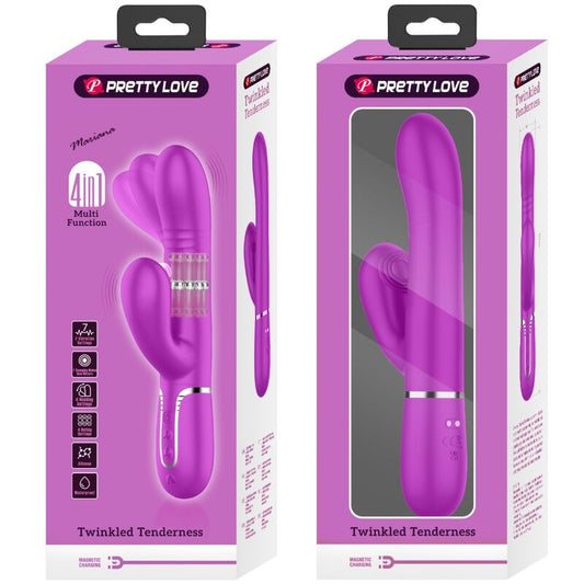 PRETTY LOVE - FUCHSIA MULTIFUNCTION G-SPOT VIBRATOR