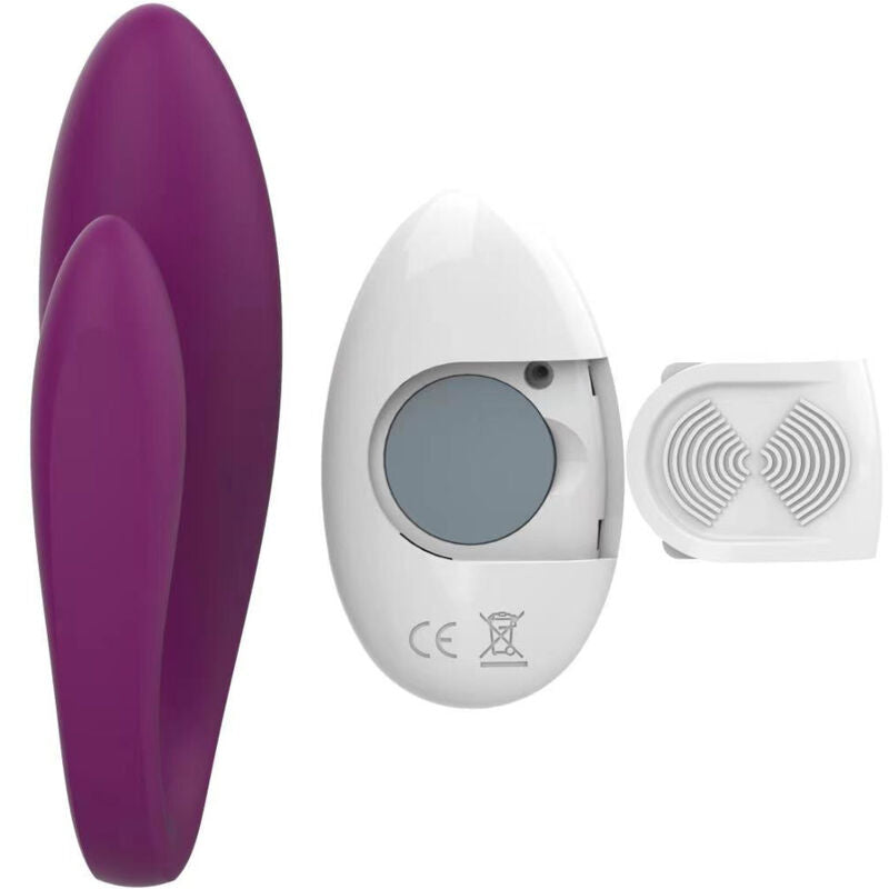 ARMONY - KITTY VIBRATOR FOR COUPLES REMOTE CONTROL VIOLET