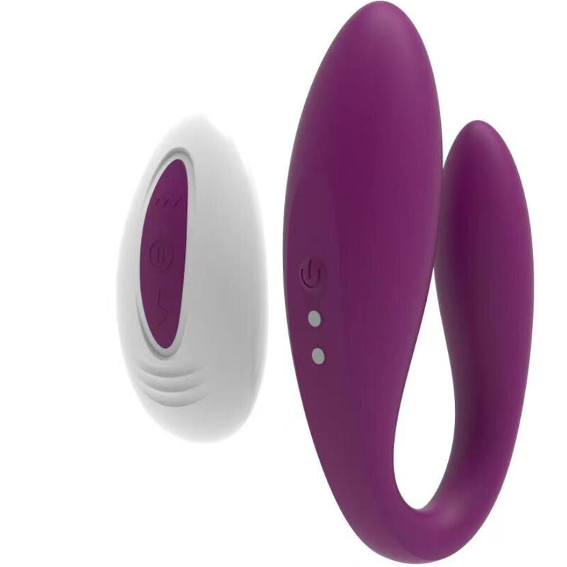 ARMONY - KITTY VIBRATOR FOR COUPLES REMOTE CONTROL VIOLET