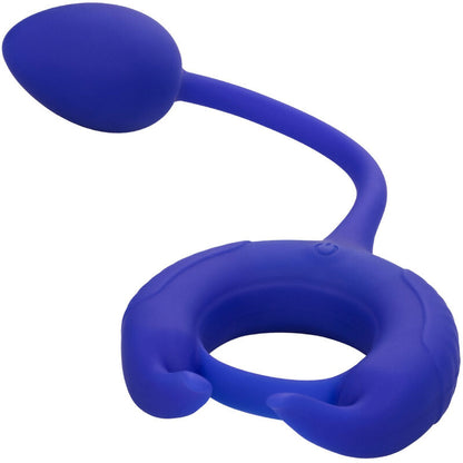 CALEXOTICS - ADMIRAL WEIGHTED BLUE PENIS RING