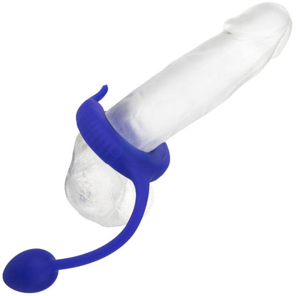 CALEXOTICS - ADMIRAL WEIGHTED BLUE PENIS RING