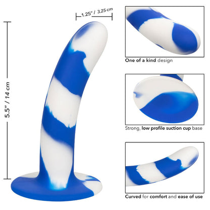 CALEXOTICS - ADMIRAL SWIRL FLEXIBLE DILDO