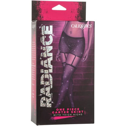 CALEXOTICS - RADIANCE THIGH LENGTH GARTER SKIRT