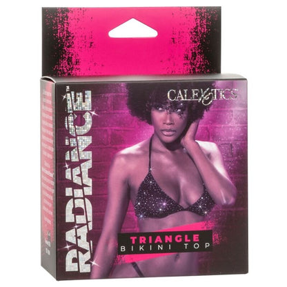 CALEXOTICS - RADIANCE BEADED TRIANGLE BIKINI TOP