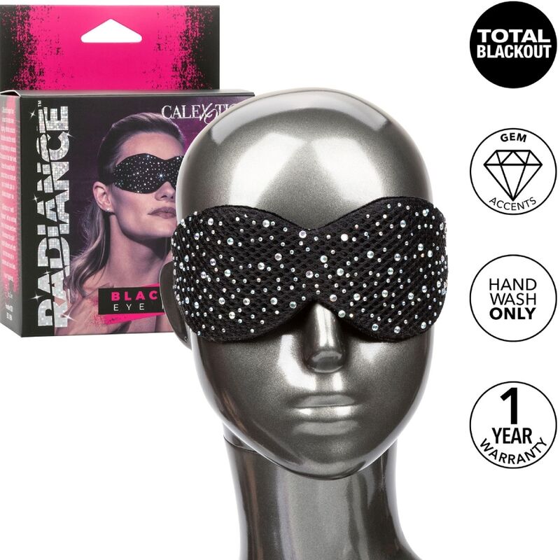 CALEXOTICS - RADIANCE OPAQUE RHINESTONE EYE MASCARA