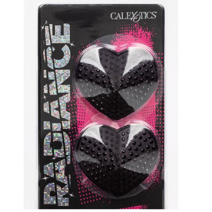 CALEXOTICS - RADIANCE HEART-SHAPED JEWEL NIPPLE SHIELDS