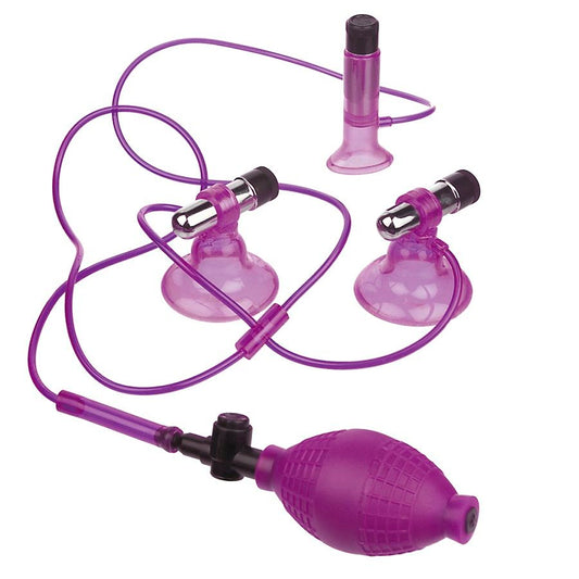 FETISH FANTASY SERIES - TRIPLE SUCTION VIBRATOR