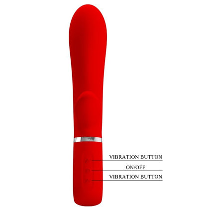 PRETTY LOVE - THOMAS MULTIFUNCTION G-SPOT VIBRATOR RED