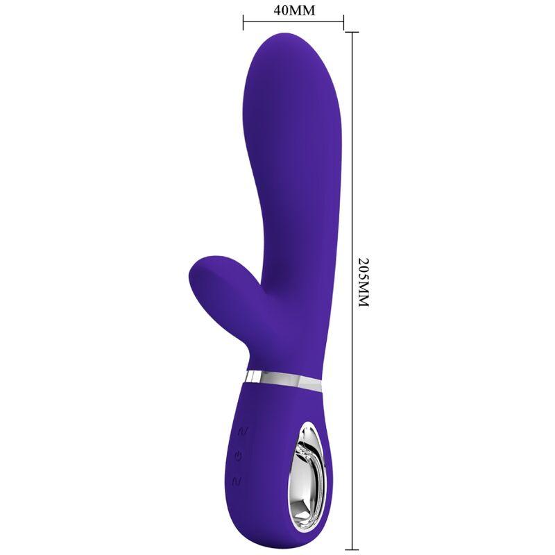 PRETTY LOVE - THOMAS MULTIFUNCTION G-SPOT VIBRATOR VIOLET