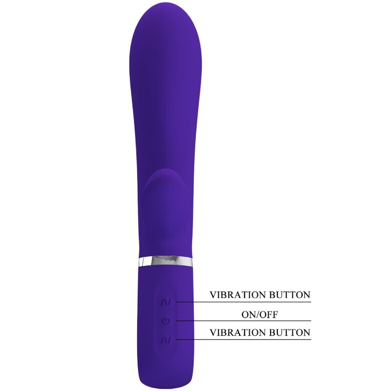 PRETTY LOVE - THOMAS MULTIFUNCTION G-SPOT VIBRATOR VIOLET