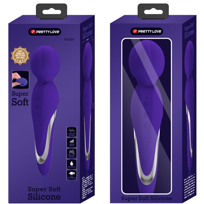 PRETTY LOVE - WALTER VIBRATOR WAND VIOLET