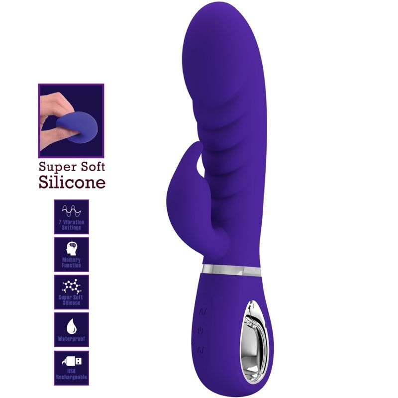 PRETTY LOVE - PRESCOTT MULTIFUNCTION G-SPOT VIBRATOR LILAC