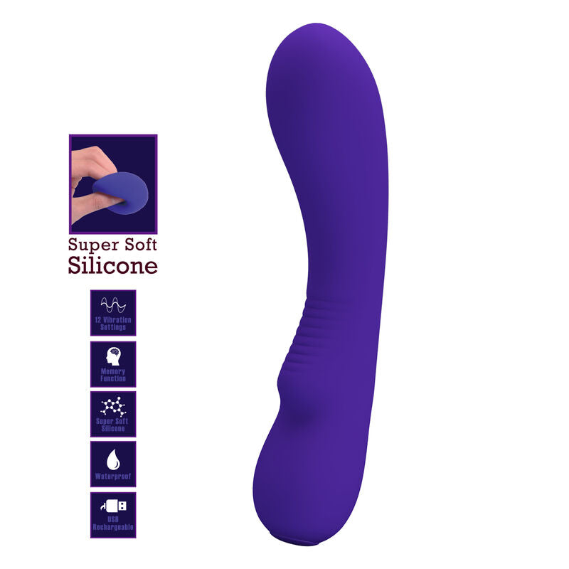 PRETTY LOVE - PRESCOTT RECHARGEABLE VIBRATOR LILAC