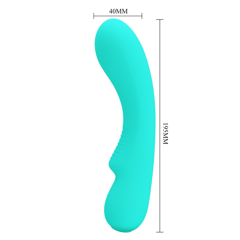 PRETTY LOVE - PRESCOTT RECHARGEABLE VIBRATOR WATER GREEN