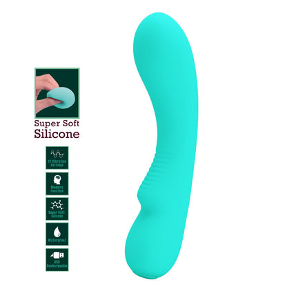 PRETTY LOVE - PRESCOTT RECHARGEABLE VIBRATOR WATER GREEN