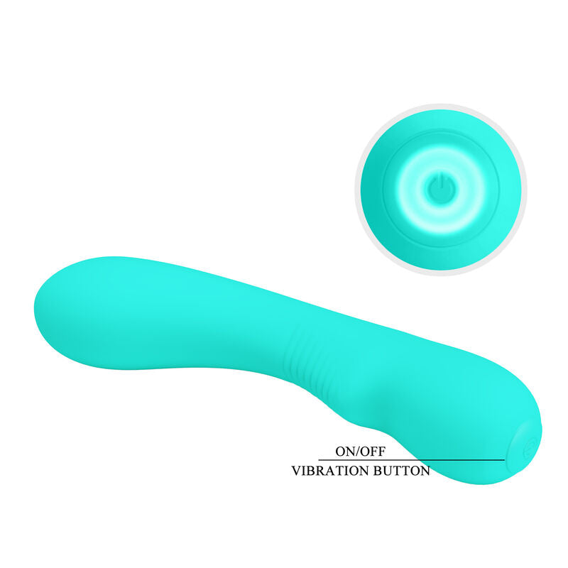 PRETTY LOVE - PRESCOTT RECHARGEABLE VIBRATOR WATER GREEN