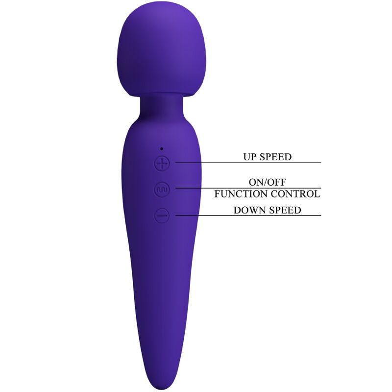 PRETTY LOVE - MEREDITH MASSAGER 12 VIBRATION MODES LILAC