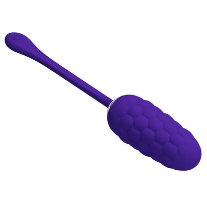 PRETTY LOVE - LILAC RECHARGEABLE MARINE TEXTURE VIBRATING EGG