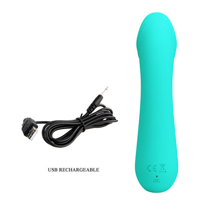 PRETTY LOVE - CETUS RECHARGEABLE VIBRATOR WATER GREEN