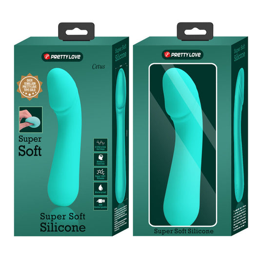 PRETTY LOVE - CETUS RECHARGEABLE VIBRATOR WATER GREEN