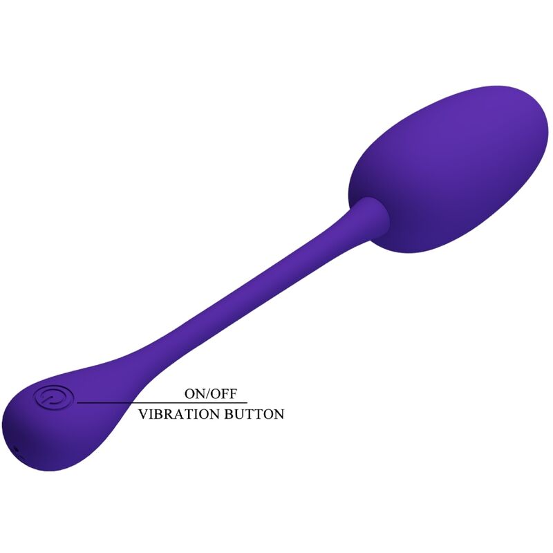 PRETTY LOVE - KNUCKER RECHARGEABLE VIBRATING EGG LILAC