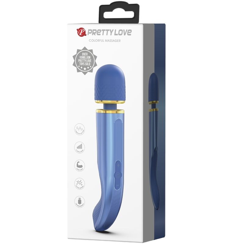 PRETTY LOVE - BLUE VIBRATION 7 MODE MASSAGER