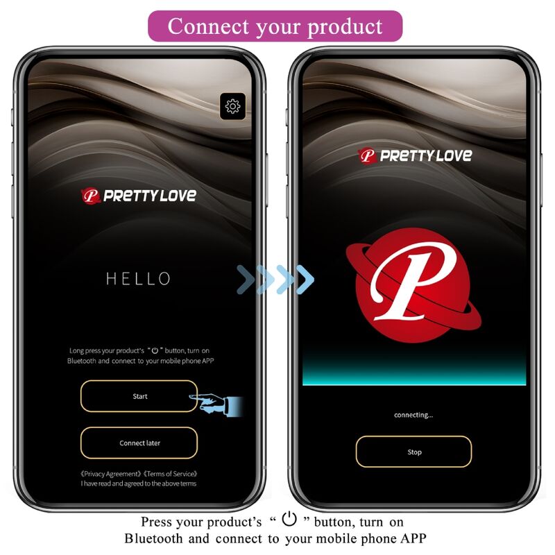 PRETTY LOVE - JEFFERSON APP CONTROLLED ANAL PLUG LILAC