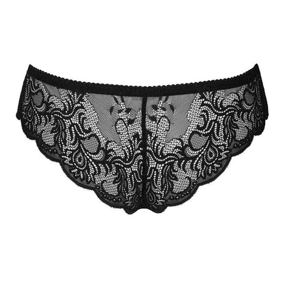 LIVCO CORSETTI FASHION - LOVE STORY LC 90679 CROTCHLESS PANTY BLACK S/M