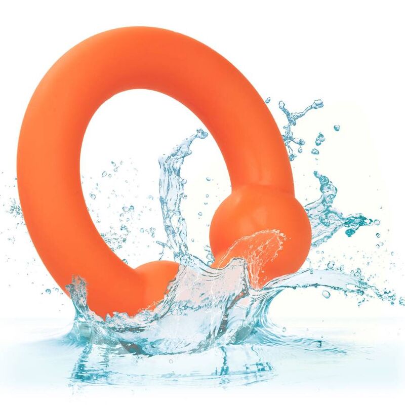 CALEXOTICS - ALPHA DOUBLE BALL RING ORANGE