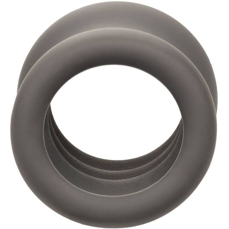 CALEXOTICS - ALPHA DOUBLE BLACK SCROTUM EXTENSION RING