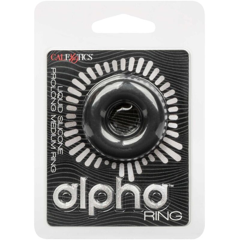 CALEXOTICS - ALPHA RING PROLONG MEDIUM BLACK