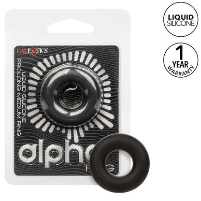 CALEXOTICS - ALPHA RING PROLONG MEDIUM BLACK