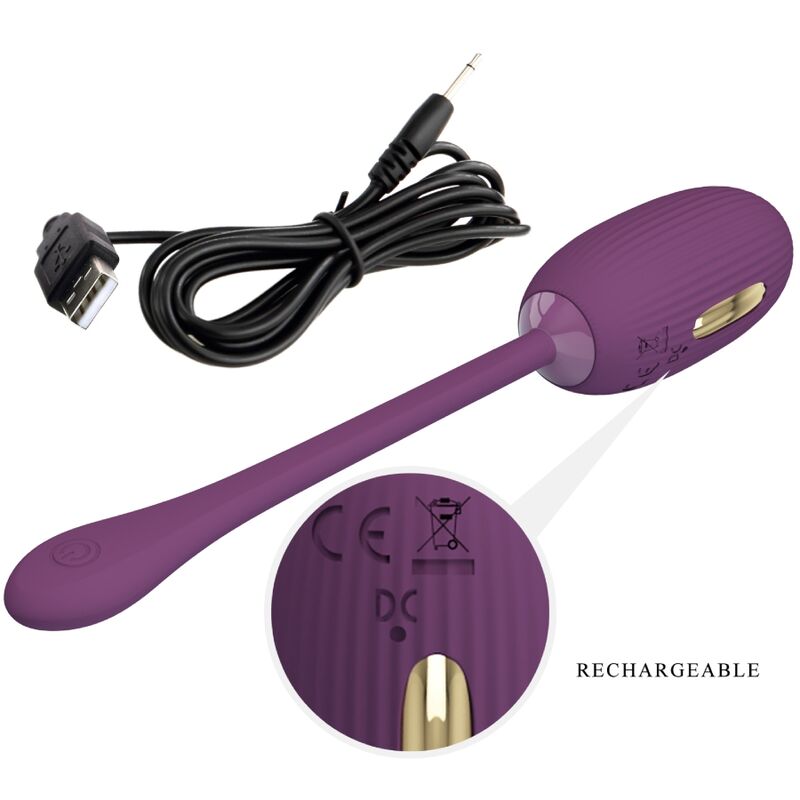 PRETTY LOVE - DOREEN RECHARGEABLE VIBRATING EGG LILAC