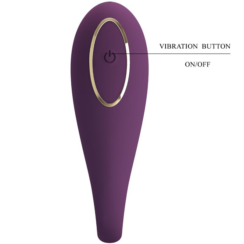 PRETTY LOVE - AUGUST DOUBLE PLEASURE VIBRATOR APP REMOTE