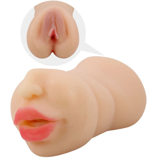 CRAZY BULL - ZOEY DOUBLE ENTRY VAGINA SHAPED MASTUBATOR