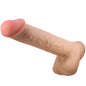 PRETTY LOVE - SLIDING SKIN SERIES REALISTIC DILDO WITH SLIDING SKIN SUCTION CUP 26 CM