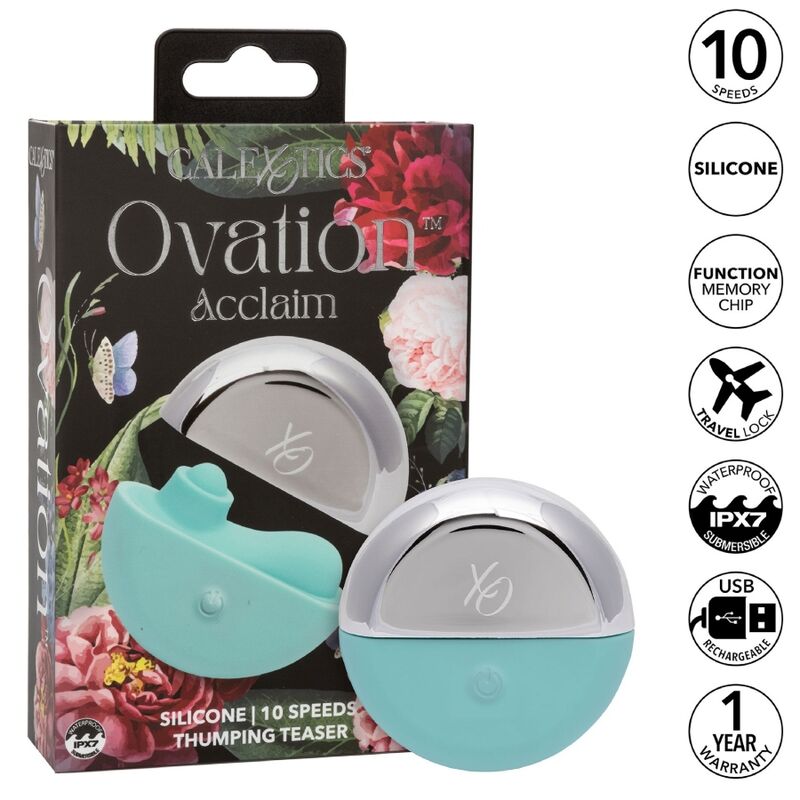 CALEXOTICS - OVATION ACCLAIM STIMULATOR WATER GREEN