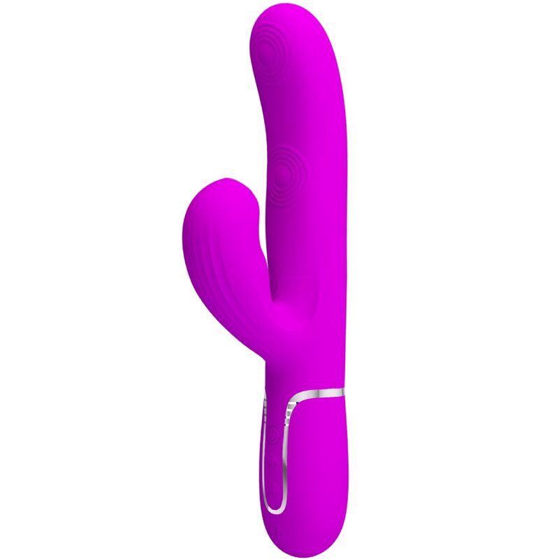 PRETTY LOVE - 3 IN 1 MULTIFUNCTION G-SPOT VIBRATOR PURPLE