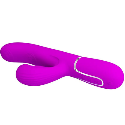 PRETTY LOVE - 3 IN 1 MULTIFUNCTION G-SPOT VIBRATOR PURPLE