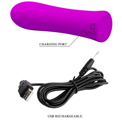 PRETTY LOVE - ALFREDA SUPER POWER VIOLET VIBRATOR