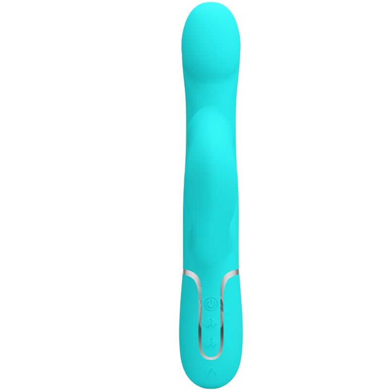 PRETTY LOVE - WATER GREEN PEARL RABBIT VIBRATOR