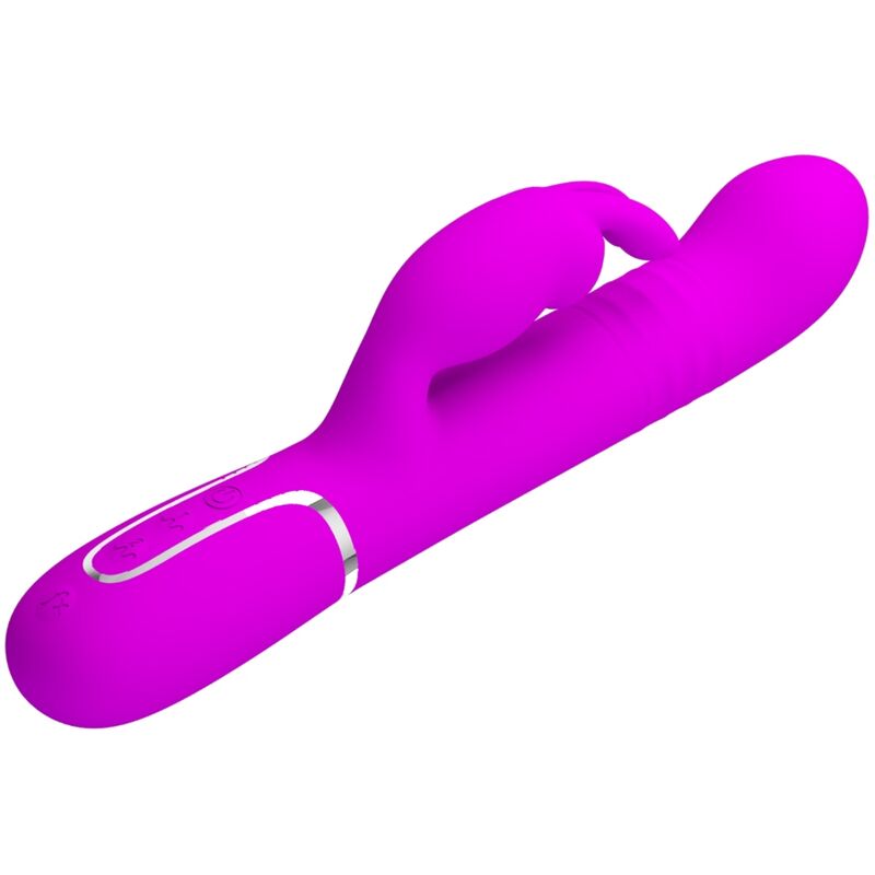 PRETTY LOVE - COALE RABBIT VIBRATOR PURPLE PEARLS