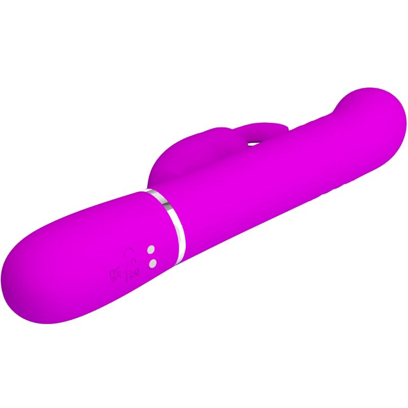 PRETTY LOVE - COALE RABBIT VIBRATOR PURPLE PEARLS