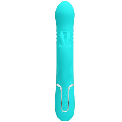 PRETTY LOVE - COALE RABBIT VIBRATOR WATER GREEN PEARLS