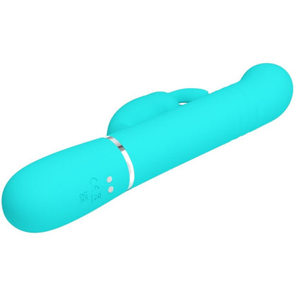 PRETTY LOVE - COALE RABBIT VIBRATOR WATER GREEN PEARLS